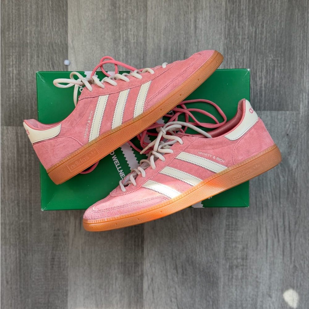 Adidas x Sporty Rich Handball Spezial Sneakers